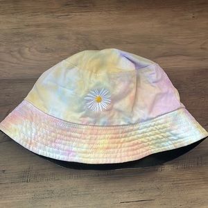 Tie Dye Sunflower Bucket Hat